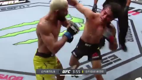 Deiveson Figueiredo vs Alexandre Pantoja - Uppercut Nearly Takes Head Off!