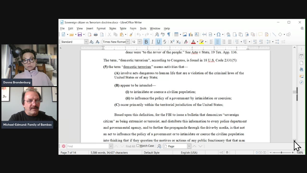 BNN (Brandenburg News Network) 6/24/2025 Lawful Defense & Pro Se Mike Bambas