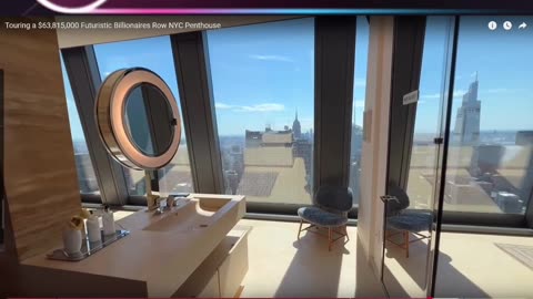 Luxury Bathroom Tech: Steam Showers, Motorized Mirrors & Manhattan Views!