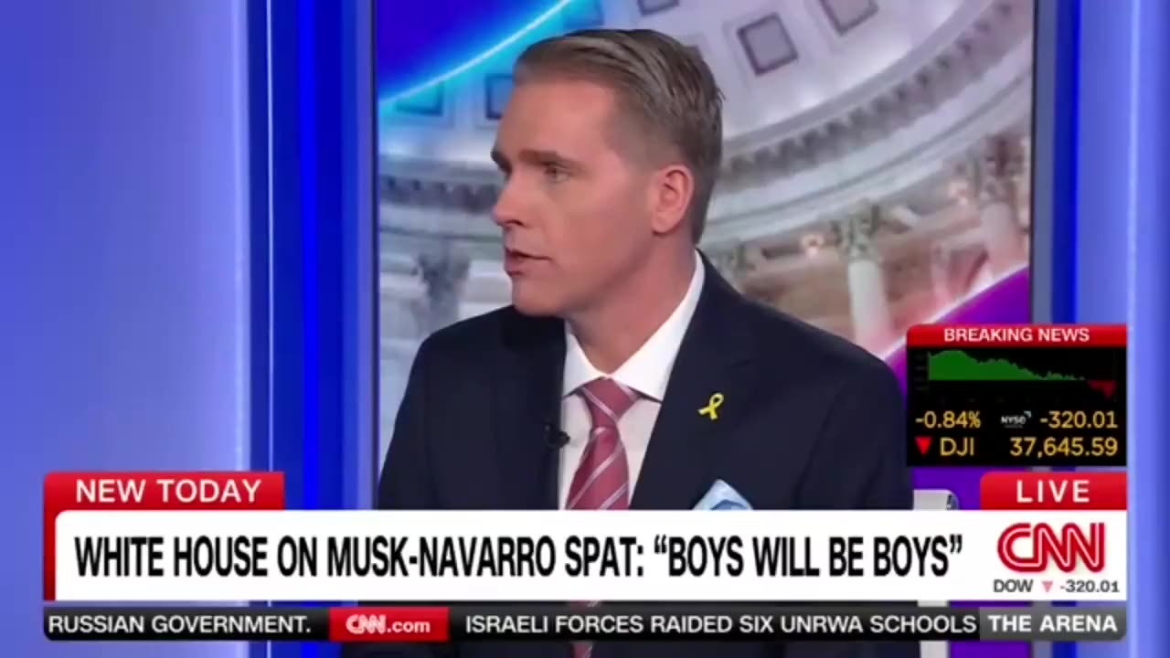 Scott Jennings Defends Elon Musk After Peter Navarro's Comments