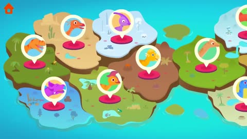 Dinosaur Island🏝️- Dinosaur Exploration Games For Kids _ Kids Learning _ Kids Games