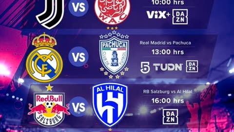 ⚽ Mundial de Clubes - Domingo 22 de junio 2025 ⚽