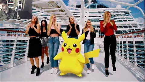 Outtake #1,239 Of Pikachu The Pokemon Dancing With Women On A Cruise Ship Fake Funny Parody Video