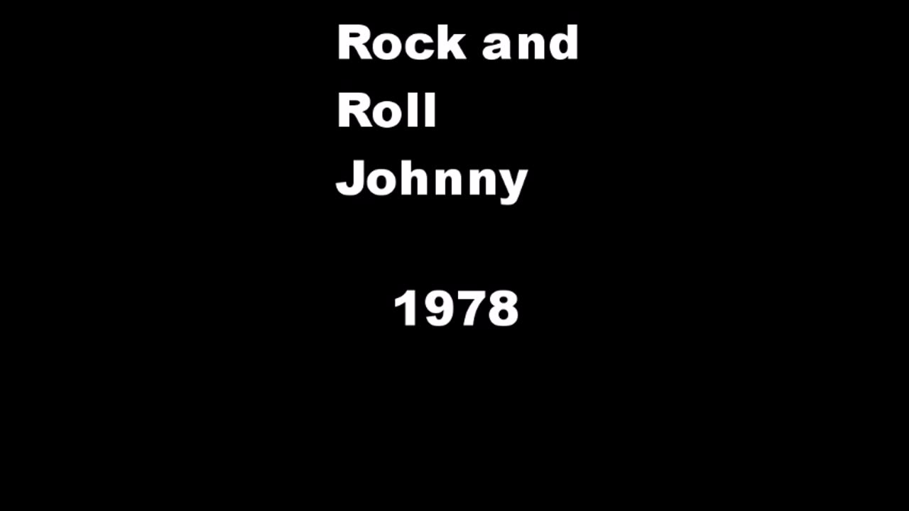 Rock and Roll Johnny