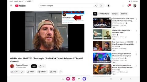 THE CHARLIE KIRK CONSPIRACY - CLIPS FOR THE NEXT VID