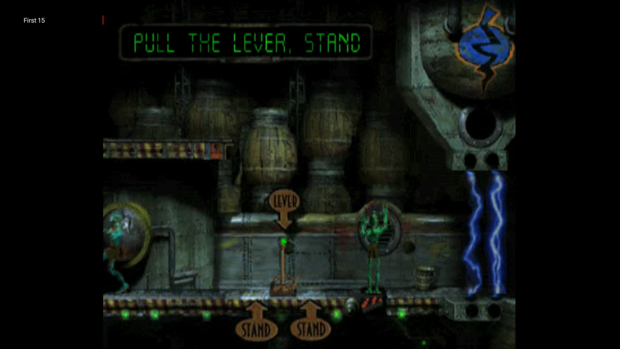The First 15 Minutes of Oddworld: Abe's Oddysee (PlayStation)