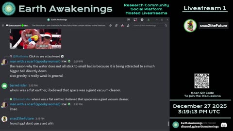 Earth Awakenings - Livestream 1 - #4237