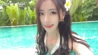 Adorable Snow White Dress Lithe Posing | Daily Beauty EP 1286