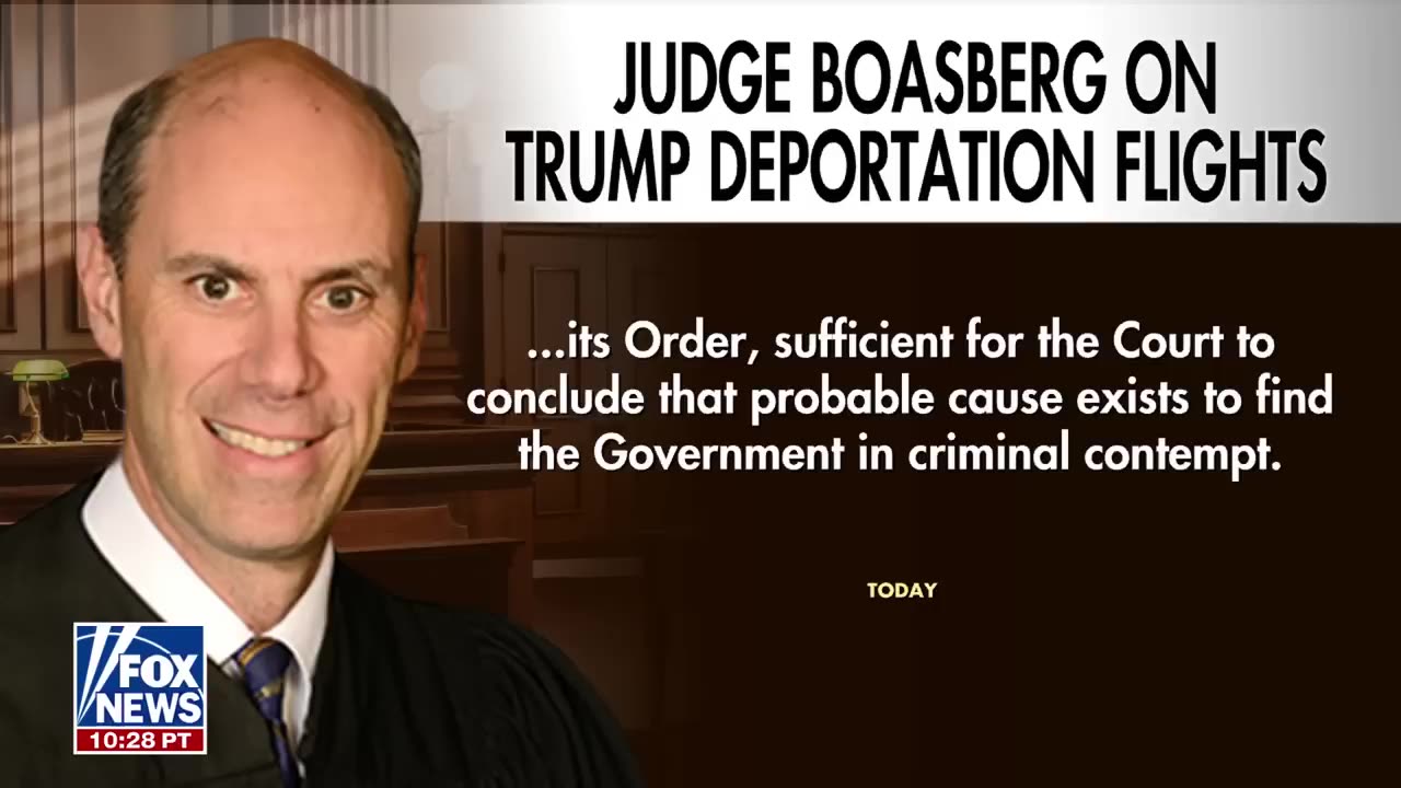 BREAKING: Judge holds Trump admin in criminal contempt over deportations