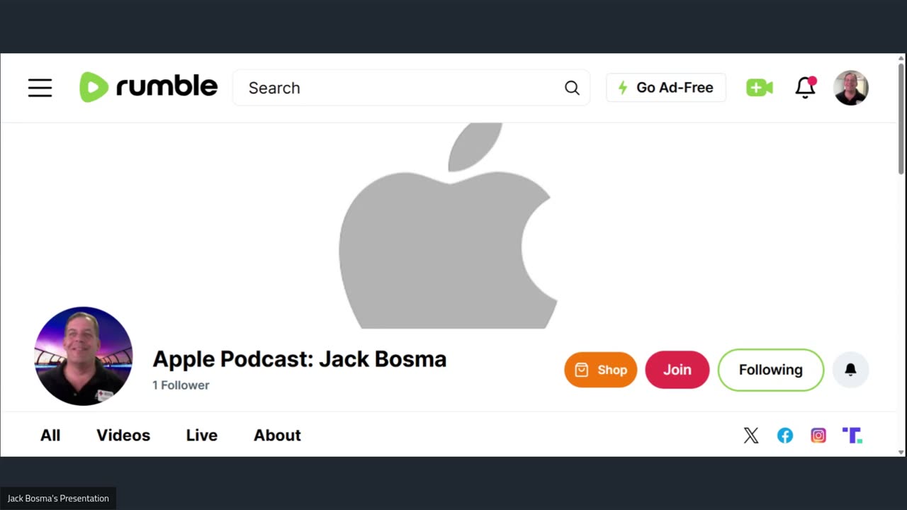 Apple Podcast: Jack Bosma