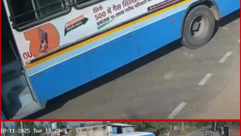 Bike Flung in Air, Scorpio Turns Turtle — Double Horror on North India’s Roads!