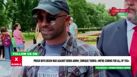 Proud boy leader, Henrique Tarrio speaks up again