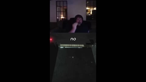 Caseoh falls through stairs
