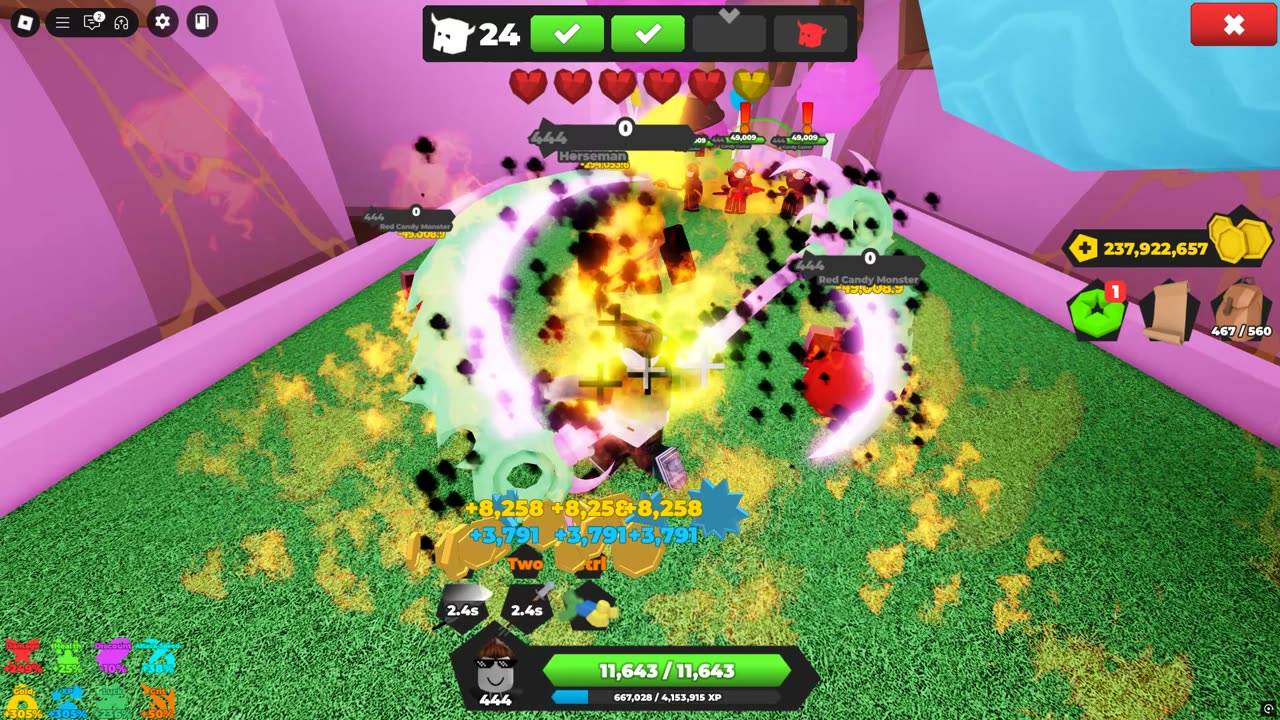 Roblox Treasure Quest Candy Land Uncapped Medium