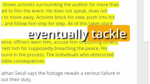 NZ POLICE Assault a Photographer for Filming in Public