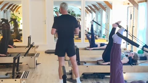 Reformer Training Course Double leg Circles...and more....