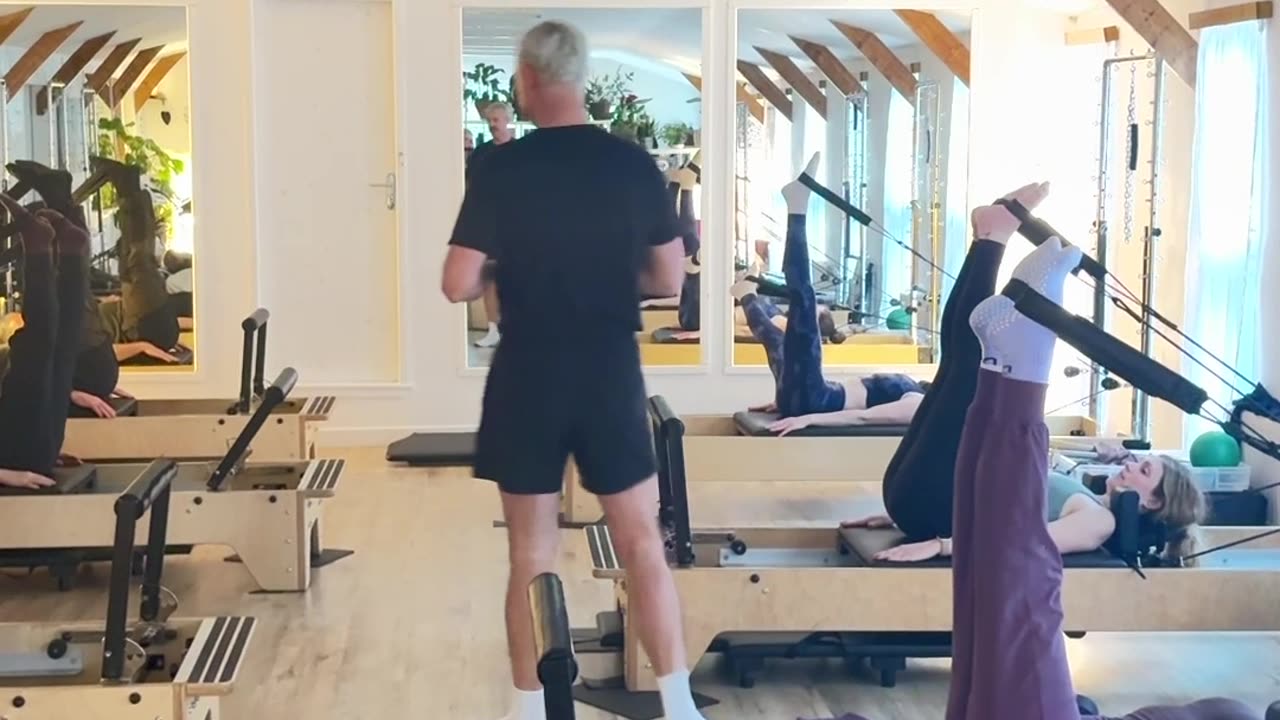 Reformer Training Course Double leg Circles...and more....