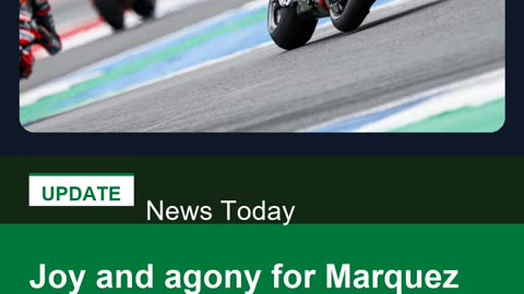 Joy and agony for Marquez brothers at Dutch MotoGP