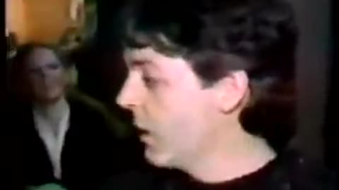 Paul McCartney's reaction to John Lennon's death