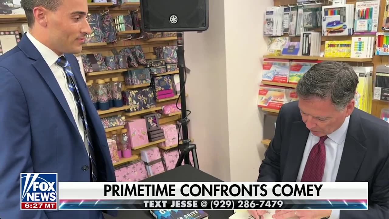 James Comey confronted at Book-Signing - May 20. 2025
