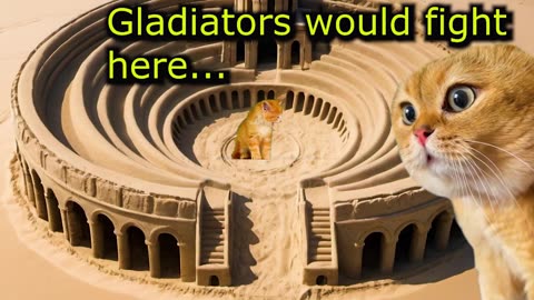 When a Cat loves building castles in the sand (Ep.108)