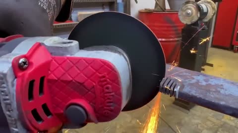 Forging Scrap Steel Balls Into a Stunning Kukri Knife | ASMR Metalwork