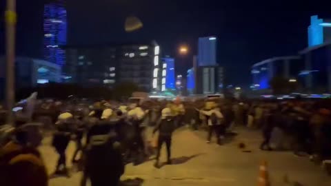 University students clash with Turkish Riot Police