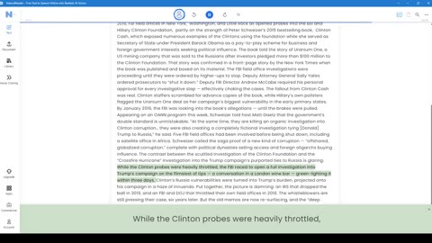Infowars - Shocking New Documents Expose Multi-Front Effort To Protect Clintons While Framing Trump