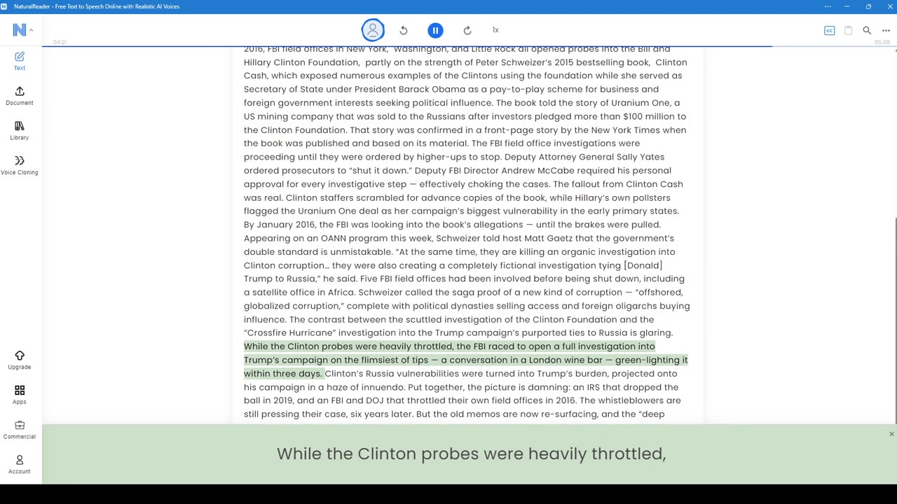 Infowars - Shocking New Documents Expose Multi-Front Effort To Protect Clintons While Framing Trump