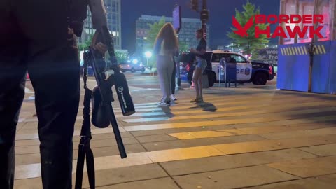 BREAKING: Lawless thugs fire shots less than a kilometer from the Capitol building.