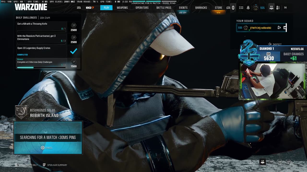 Black Ops 6 Warzone & Multiplayer Ranked | Rebirth Solos | High Kill Gameplay + Loyalty Points #5