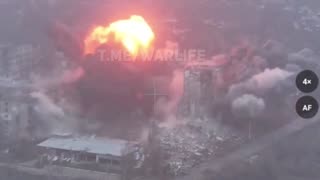 On the eve of the negotiations, Russian terrorists dropped a FAB aerial bomb on residentia