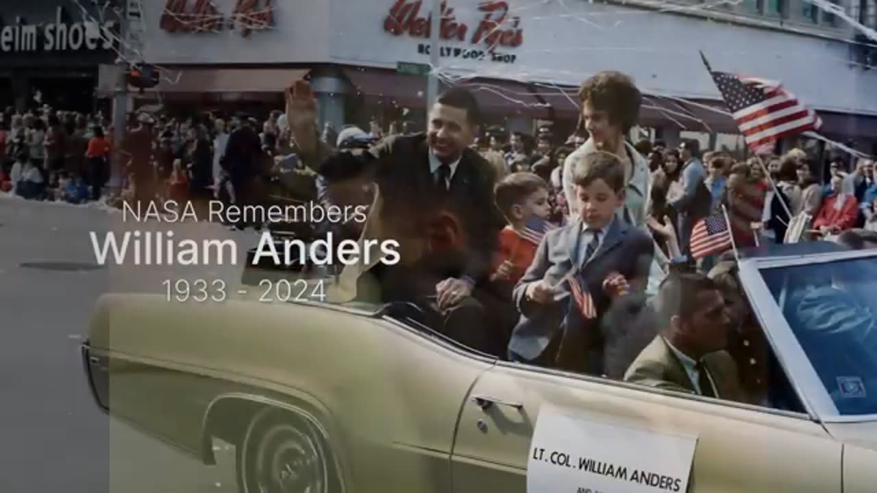 NASA Remembers Apollo 8 Astronaut Bill Anders
