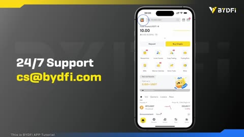 How to Become a Trader on BYDFi (APP)