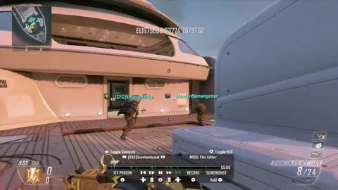 Camping Like the Worm Gameplay Black Ops 2 Wii U - Gameplay Commentary