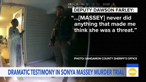 Sonya Massey murder trial: Sheriff deputy's partner takes the stand