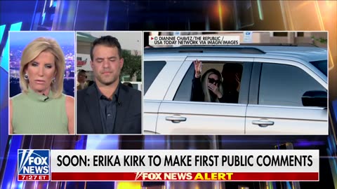 Kirk’s Exec Producer Reveals Story Behind Emotional Image Of Erika Kirk Holding Cross Necklace