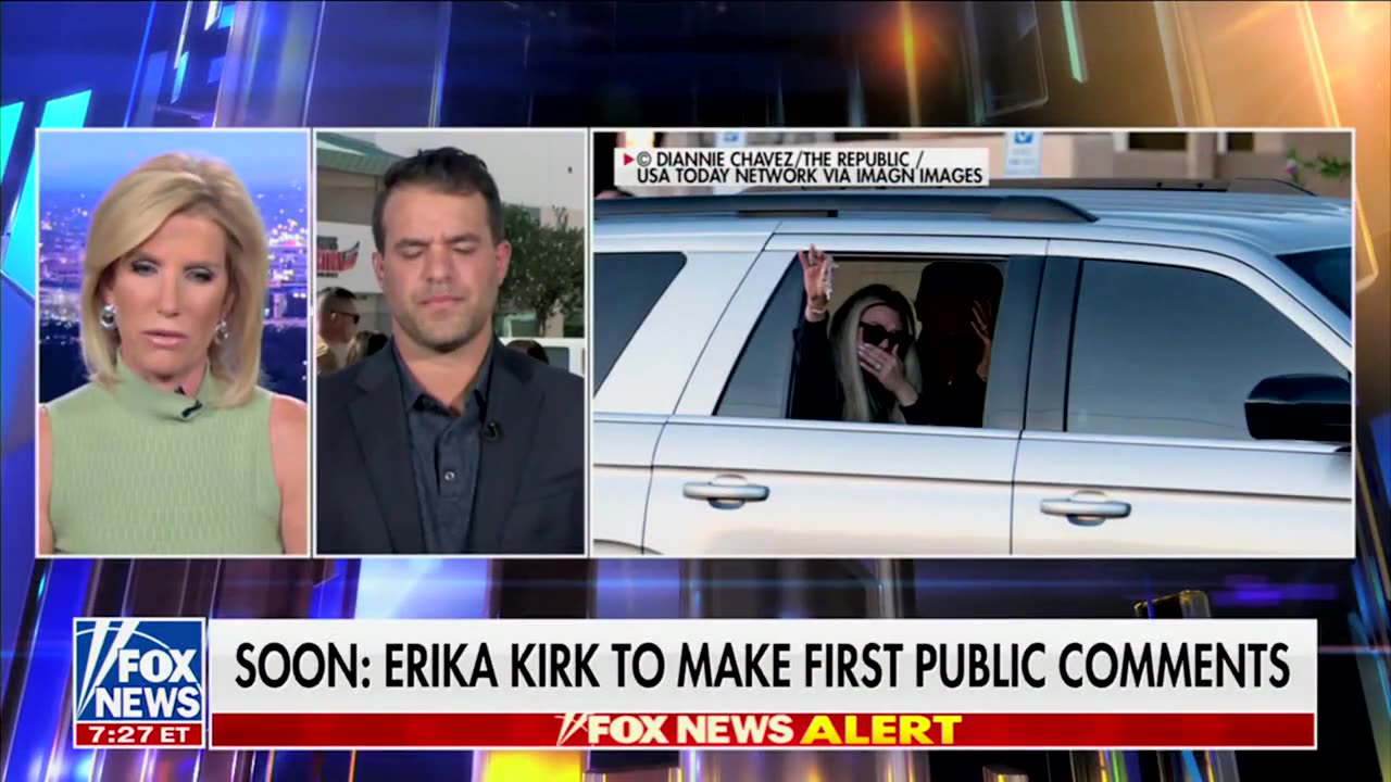 Kirk’s Exec Producer Reveals Story Behind Emotional Image Of Erika Kirk Holding Cross Necklace