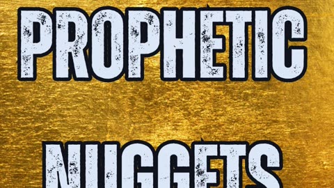 Prophetic Nugget - Revival Fire Ignited