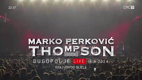 Marko Perković Thompson - Dugopolje 1. dio 16.08.2024.