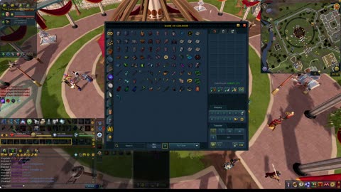 Runescape Hanging Out.