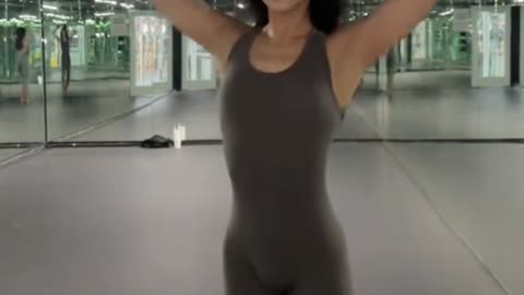 She is very strong and a fitness tgirl