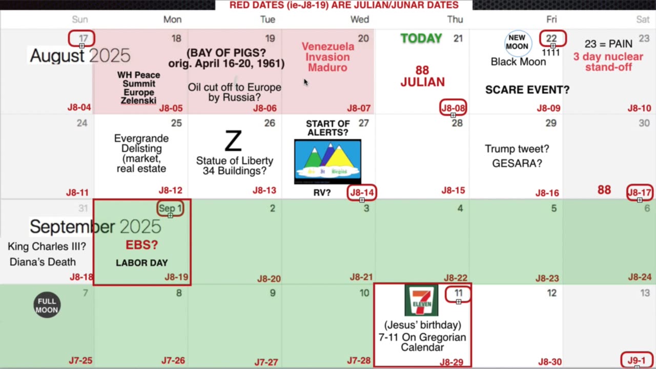 HEADING DOWN THE STRETCH - CALENDAR UPDATE
