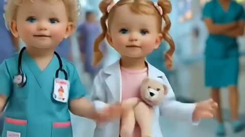 📹 little doctors dance #dance #babydance #dancing ai#babytots#viralvideo → 👤 #baby_tots