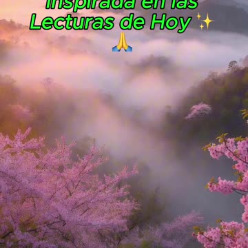 🙏✨ Oración Inspirada en las Lecturas de Hoy ✨🙏