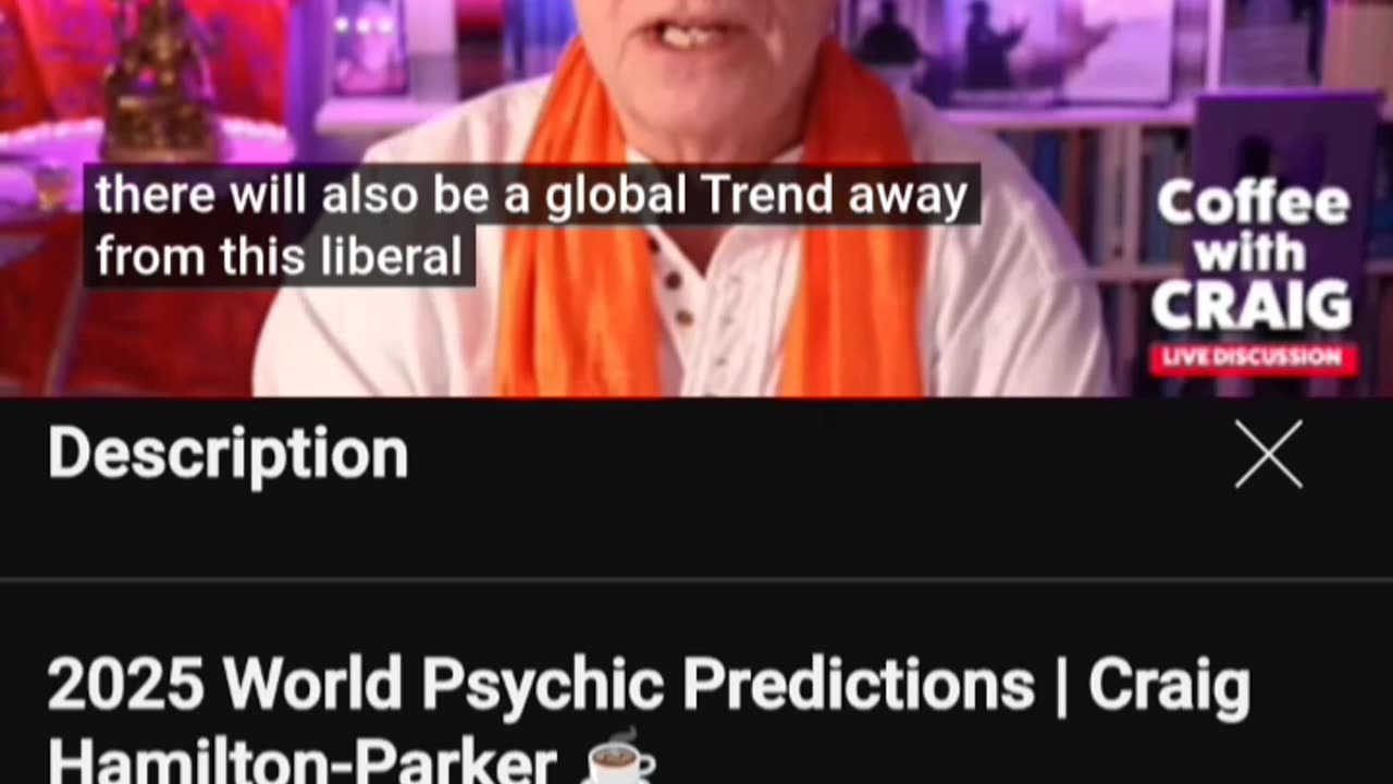 11/18/2024: UK psychic Craig Hamilton Parker 2025 predictions on Canada