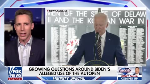 Sen. Biden was unable to escape his closet,