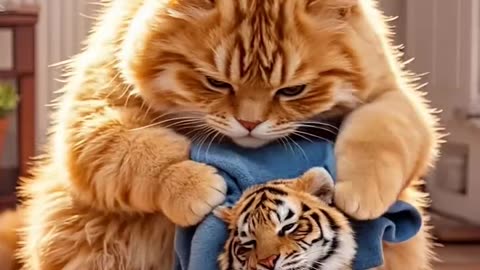 Cat 🐈 & Shavak funny video