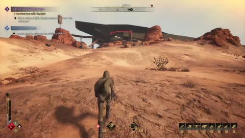 Dune: Awakening. (Sand Worm Survival)