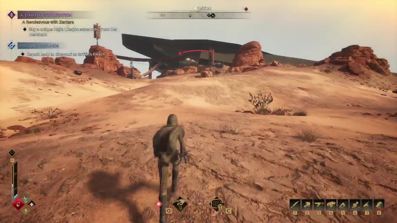 Dune: Awakening. (Sand Worm Survival)